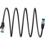 Goobay Ultra-Flexibles CAT 6A Patchkabel S/FTP (PiMF), schwarz (79264)