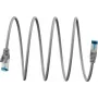 Goobay Ultra-Flexibles CAT 6A Patchkabel S/FTP (PiMF), Grau (79345)