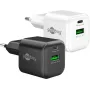 Goobay 20 W USB-C PD GaN Dual-Fast Charger Nano Weiß (79621)