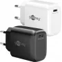 Goobay 25 W USB-C PD GaN Schnellladegerät Weiß (79623)