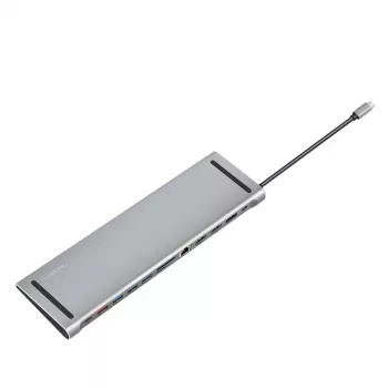 USB3.2 Dockingstation USB-C, 12 Ports, PD