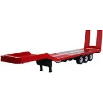 Amewi Tieflader-Sattelauflieger Dreiachse Scania 1 18 Rot 8+ (22742)