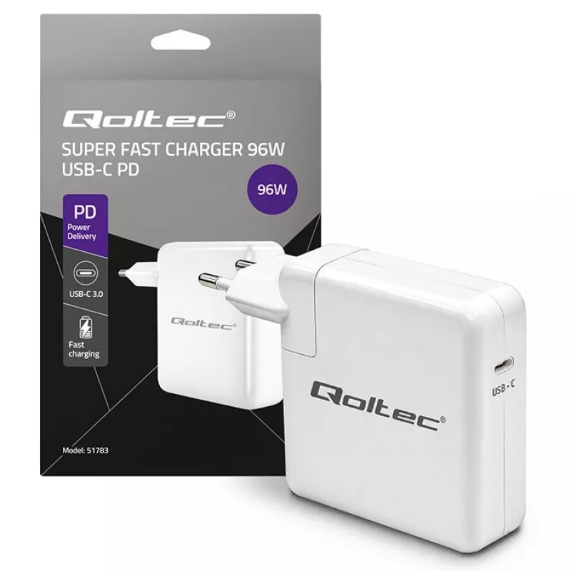 Ladegerät USB-C 96W 5V 20V 3A 4,8A