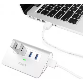 Hub CB-H5 USB Aluminium | 4xUSB 3.0 | 5 Gbit/s