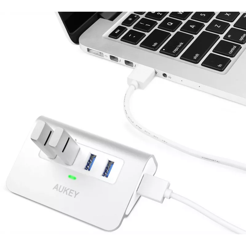 Hub CB-H5 USB Aluminium | 4xUSB 3.0 | 5 Gbit/s