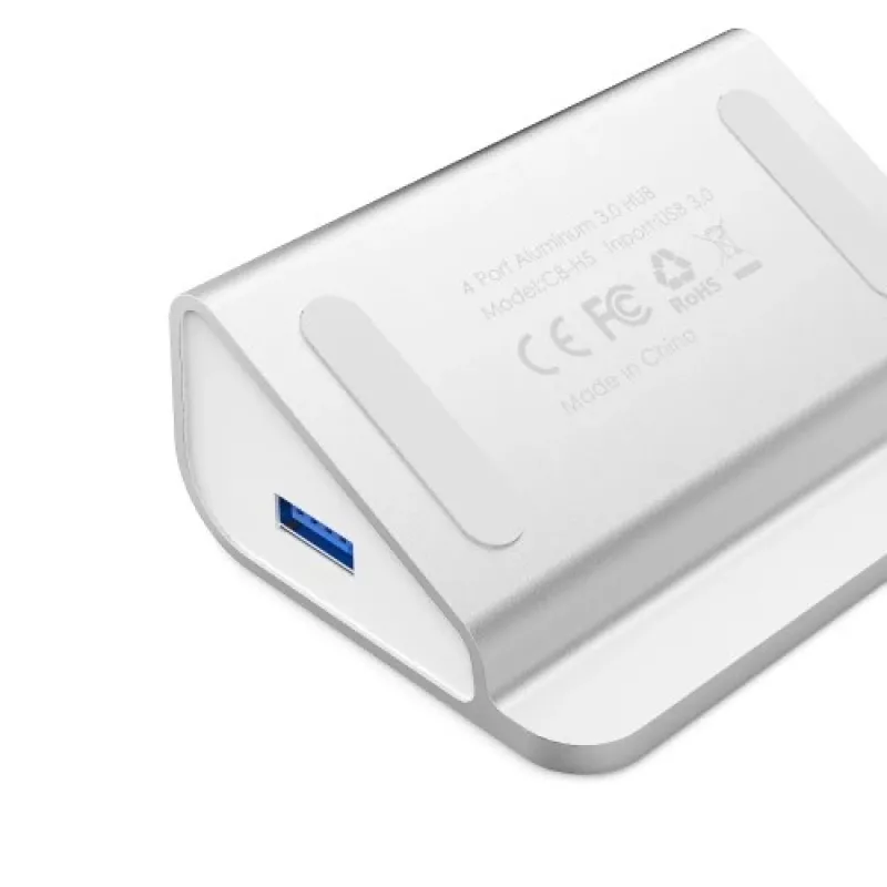 Hub CB-H5 USB Aluminium | 4xUSB 3.0 | 5 Gbit/s
