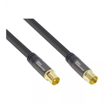 Good Connections TV-Antennenkabel SmartFLEX schwarz 1m