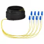 EFB Trunk-Kabel U-DQ(ZN)BH OS2 8E (1x8) LC-LC 20m Dca LSZH G657A1