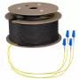 EFB Trunk Kabel U-DQ(ZN)BH OS2 4E (1x4) LC-LC 100m Dca LSZH G657A1