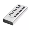Hub USB 3.2 Gen1 7 Ports USB-A/C, Ein-/Ausschalter