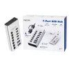 Hub USB 3.2 Gen1 7 Ports USB-A/C, Ein-/Ausschalter