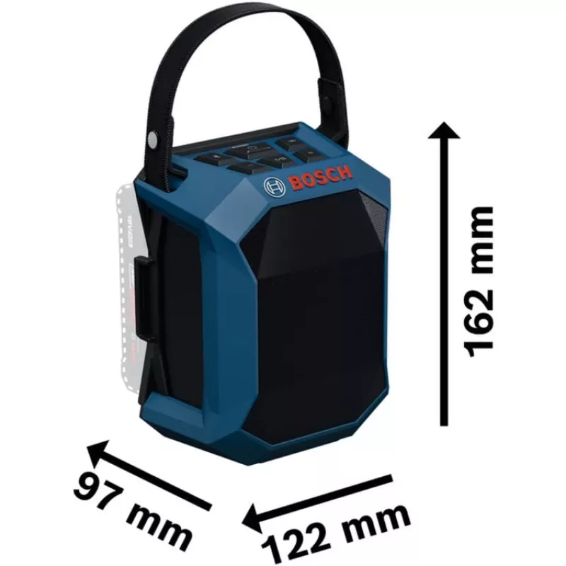 Bosch 06014A7001 Power Adapter Blau