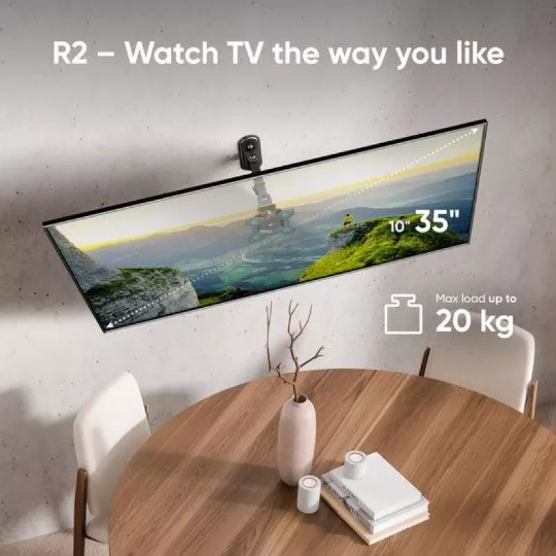 TV-Gerät Zubehör Wandhalterung /10-35/SCHWARZ R2-B Onkron
