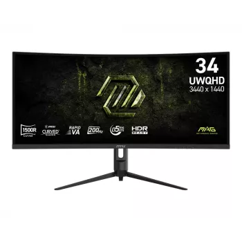Monitor 34 Zoll MAG 342CQRF E20 UWQHD/Curved/200Hz/schwarz