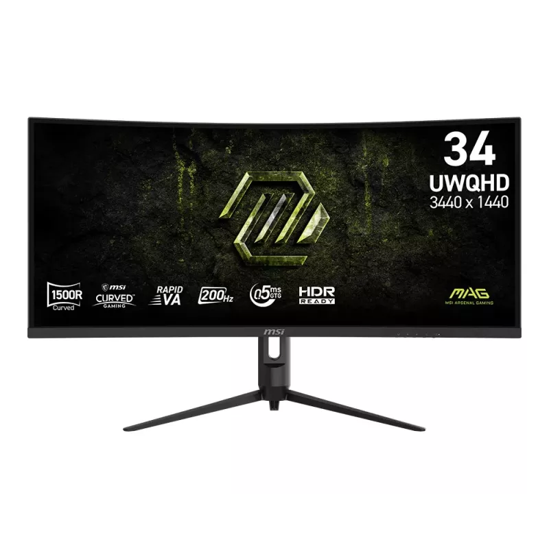 Monitor 34 Zoll MAG 342CQRF E20 UWQHD/Curved/200Hz/schwarz