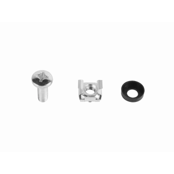 Lanberg | 19-Zoll-Montageschraubenset (Korb, Unterlegscheibe, Schraube), 10 Stück | AK-1304-S
