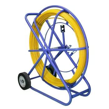Extralink Kabelziehstrumpf Pilot 10 mm 150 m Glasfaser FRP, d. 10 mm, l. 150 m, gelb
