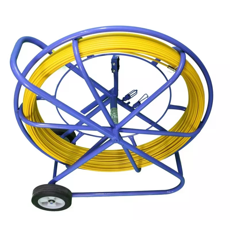 Extralink Kabelziehstrumpf Pilot 10 mm 150 m Glasfaser FRP, d. 10 mm, l. 150 m, gelb