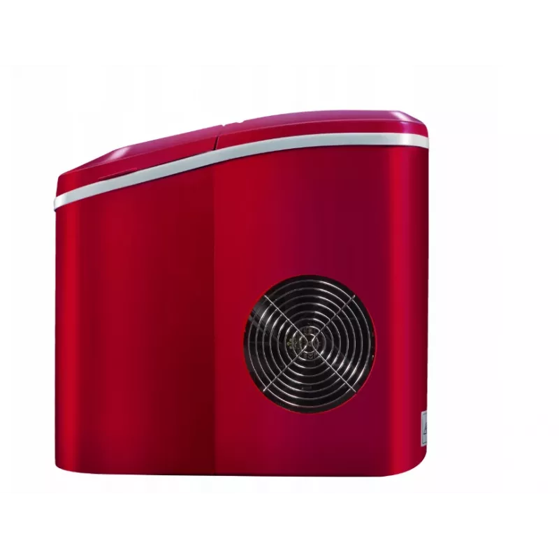 Tragbarer Eiswürfelbereiter LIN ICE PRO-R12 rot