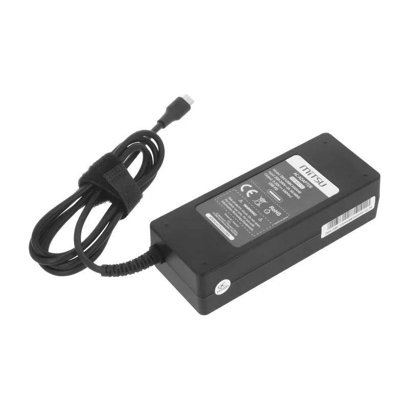 Laptop-Netzteil-Adapter 100W USB Typ C USB-C 5V-9V-12V-15V/3A, 20V/5A PD