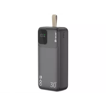 Tracer 47824 Prime-V3 30000mAh QC22.5W+PD20W Power Bank, Schwarz