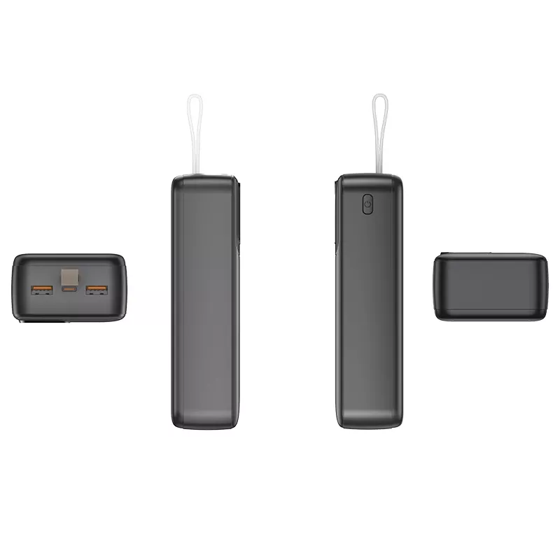 Tracer 47824 Prime-V3 30000mAh QC22.5W+PD20W Power Bank, Schwarz