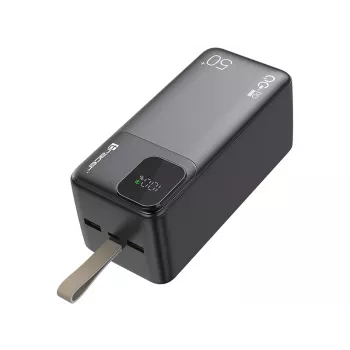 Tracer 47825 Prime-V5 50000mAh QC22.5W+PD20W Powerbank, Schwarz