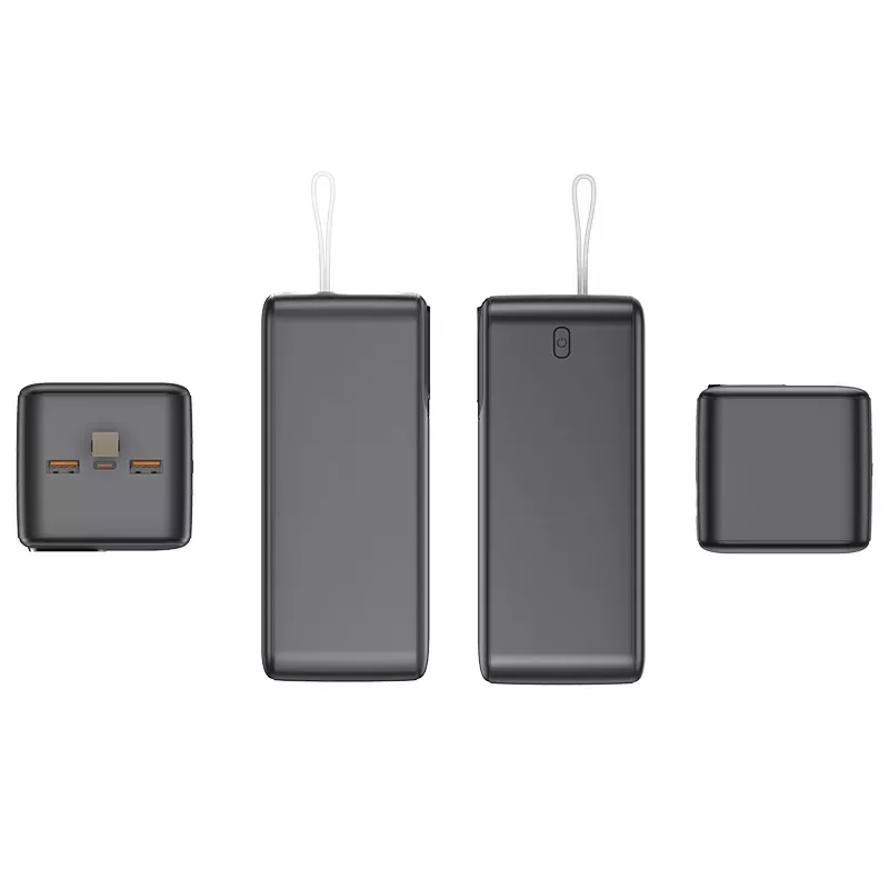 Tracer 47825 Prime-V5 50000mAh QC22.5W+PD20W Powerbank, Schwarz