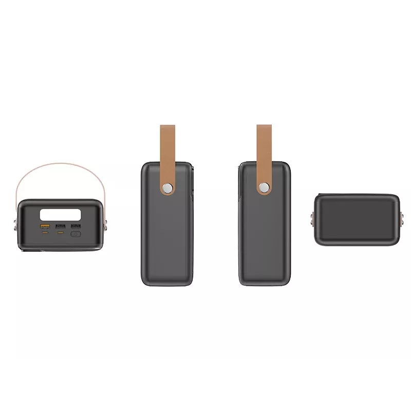Tracer 47826 Prime-V8 80000mAh QC22.5W+PD20W Powerbank, Schwarz