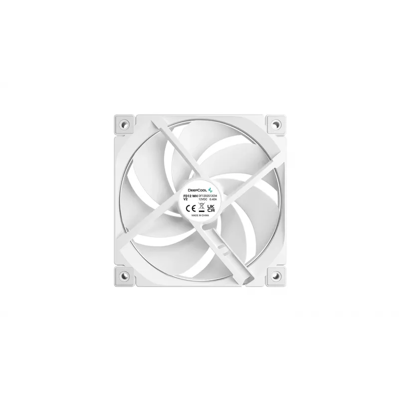 Deepcool Cooling Fan | FD12 WH V2 | Weiß