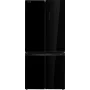 Toshiba GR-RF677WI-PGJ(22) freistehende Kühl-Gefrierkombination, Multi Door, Total No Frost, Energieklasse E, 35 dB, Schwarz