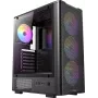 ANTEC VX-310 ARGB ATX, Micro-ATX, ITX Mid Tower Gaming PC-Gehäuse, schwarz (0-761345-10232-2)
