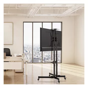 VALUE LCD-/TV-Rollständer, 37-70 Zoll, bis 50 kg, schwarz