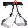 Schwarz Diamond Couloir 3S Klettergurt - alloy/Schwarz