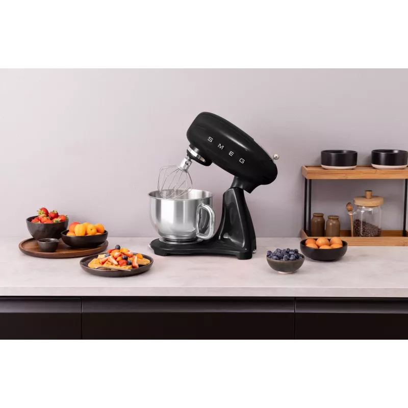 Smeg K?chenmaschine SMF05BLEU, 4,8 L, 1000 W, Schwarz