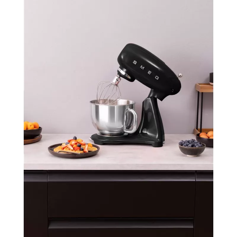 Smeg K?chenmaschine SMF05BLEU, 4,8 L, 1000 W, Schwarz