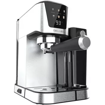 Cecotec Kaffeemaschine | Power Espresso 20 Cream | Pumpendruck 20 bar | Integrierter Milchaufschäumer | Halbautomatisch | 1350 W