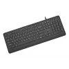 Tastatur Multimedia USB CYRILL/SCHWARZ KB-MCH-05-CYRL Gembird