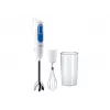 Braun | Stabmixer | MQ 3005 Pürierstab | Stabmixer | 700 W | Anzahl Geschwindigkeitsstufen 2 | Weiß/Blau