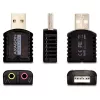 AXAGON ADA-10, USB 2.0 Stereo-Audio-Mini-Adapter