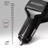 AXAGON PWC-PQ38 38W Autoladegerät 2x Port USB-A+C