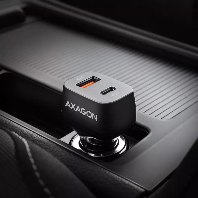AXAGON PWC-PQ38 38W Autoladegerät 2x Port USB-A+C