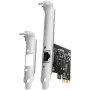 Axagon Gigabit Ethernet PCI-Express Netzwerkkarte mit neuer Version des Realtek Chipsatzes RTL8111L.