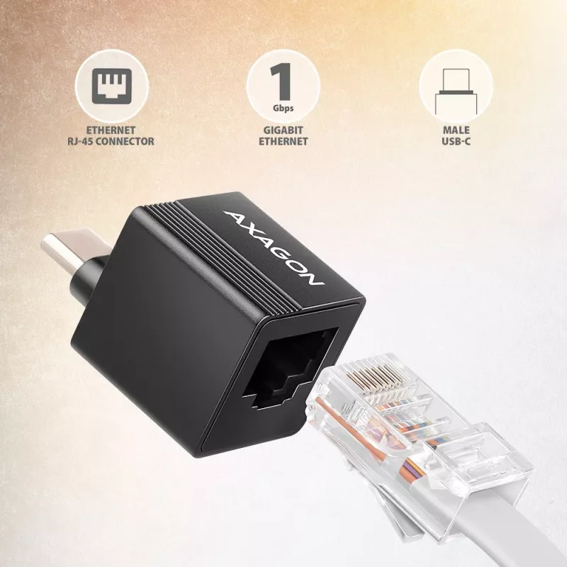 ADE-MINIC USB-A 3.2 Gen 1 MINI LAN-Adapter 1Gbi