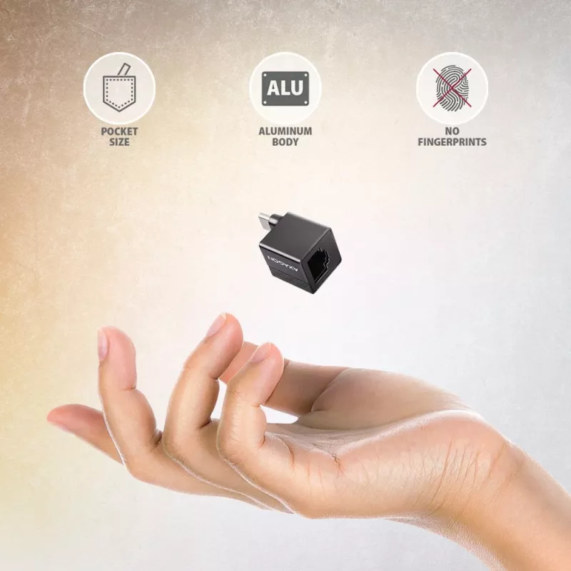 ADE-MINIC USB-A 3.2 Gen 1 MINI LAN-Adapter 1Gbi