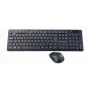Gembird KBS-WCH-03 kabelloses Tastatur-Maus-Set, schwarz