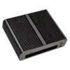 Akasa Euler S Lüfterloses Thin-Mini-ITX-Gehäuse, OEM – schwarz