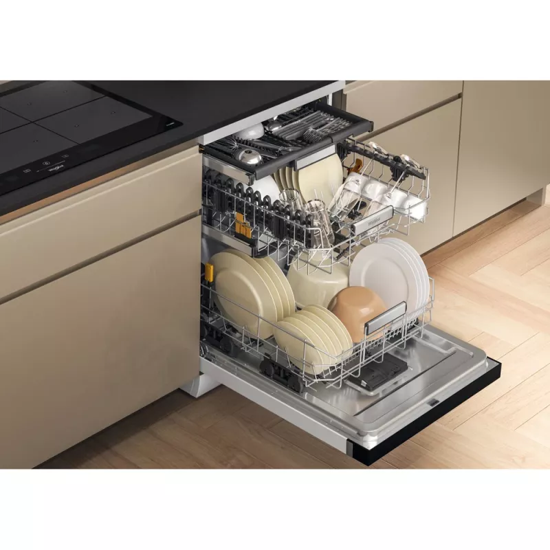 Whirlpool W7F HS51 Freistehend 15 Maßgedecke B