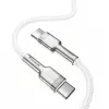 Kabel USB-C auf USB-C Baseus Cafule, 100W, 2m (weiß)