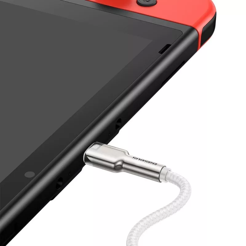 Kabel USB-C auf USB-C Baseus Cafule, 100W, 2m (weiß)